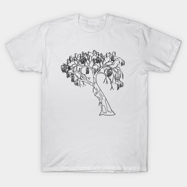 Lonely Tree T-Shirt by wanungara